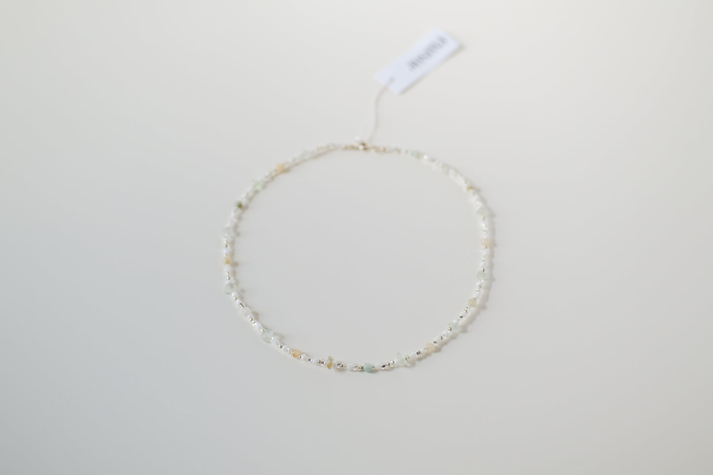 GEMSTONE beaded necklace