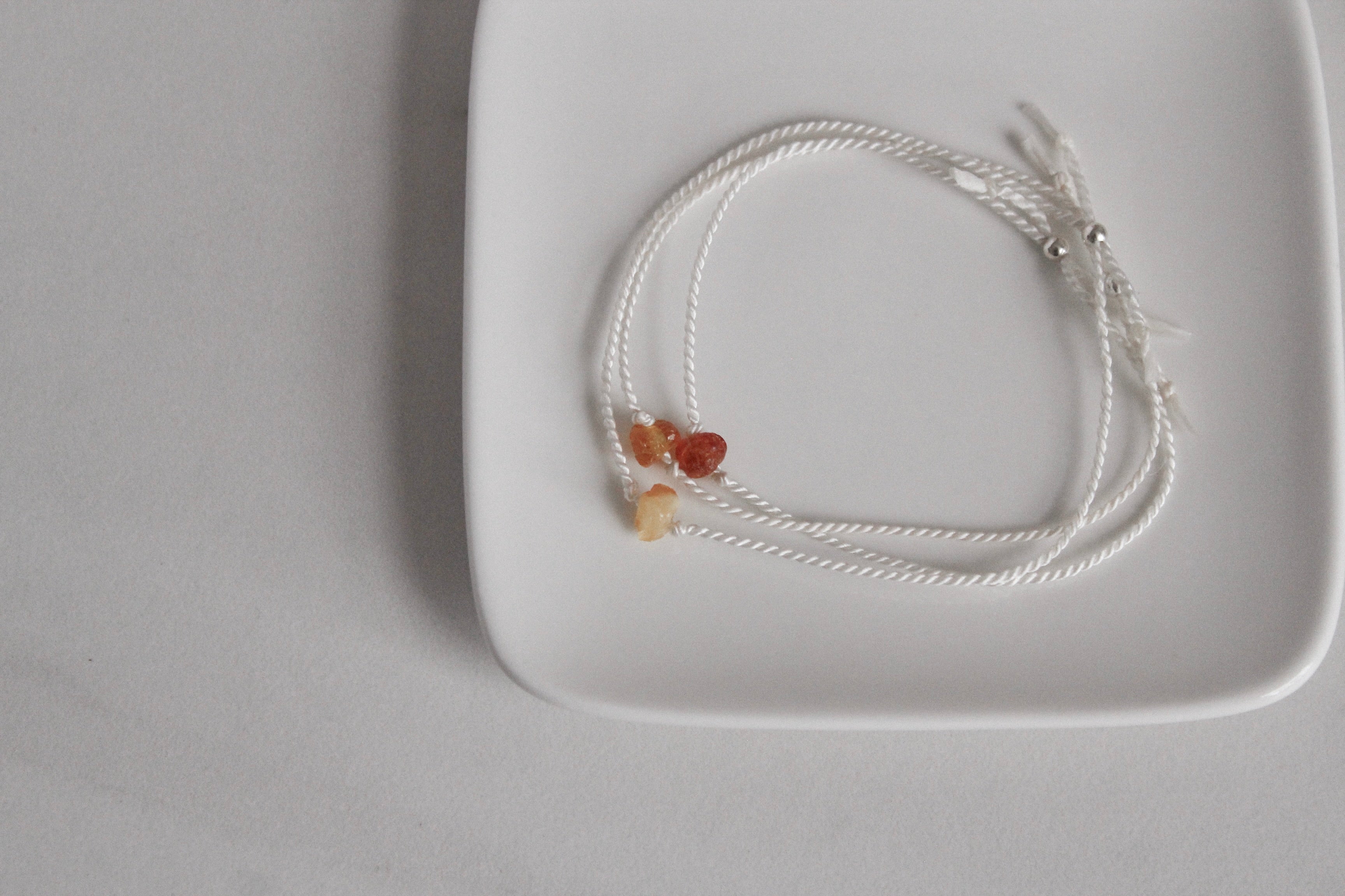 AMBER NECKLACE & BRACELET FOR HIM - A TOUCH OF A HARMONY