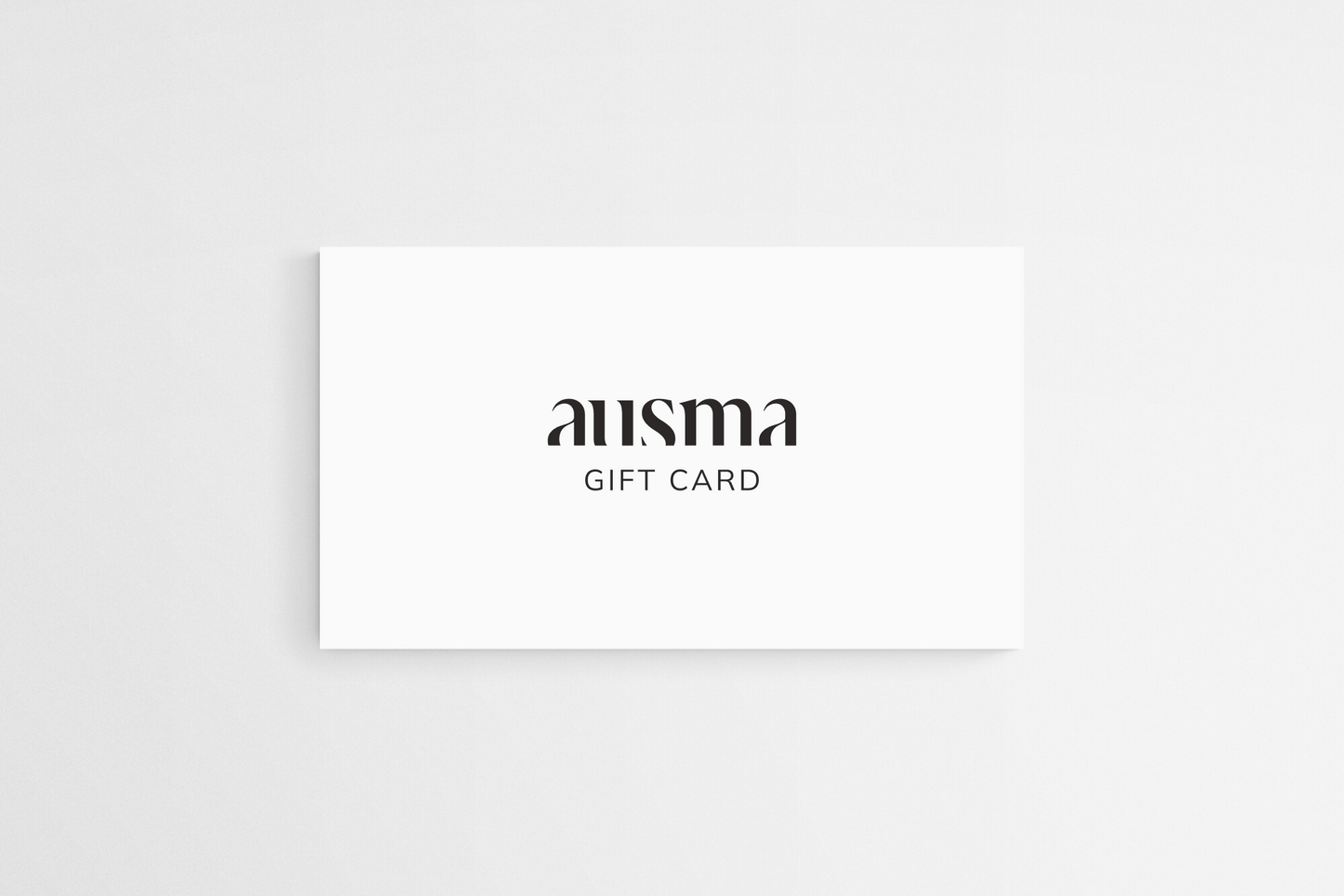 AUSMA gift card